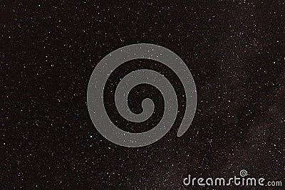 Astrophotography galaxy star background for astronomy, space or cosmos, a night sky universe, interstellar science fiction Stock Photo