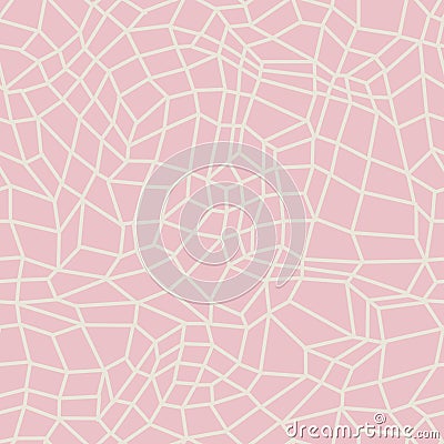 Asymmetric Pink Geometric Background element Seamless pattern Stock Photo