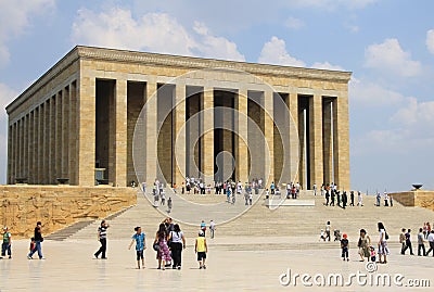 Ataturk mausoleum Ankara 2 Editorial Stock Photo