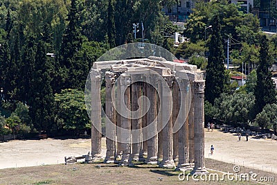 Atenas Greece Acropolis Partenon Stock Photo