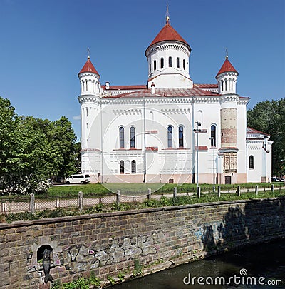 Athedral church of an Assumption of the Saint Virgin and Mermai Editorial Stock Photo