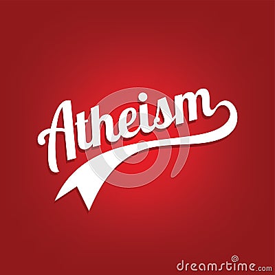 atheism theme - against religious ignorance campaign Vector Illustration