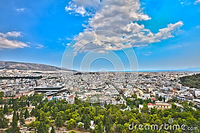 Athens City, Greece Stock Photo