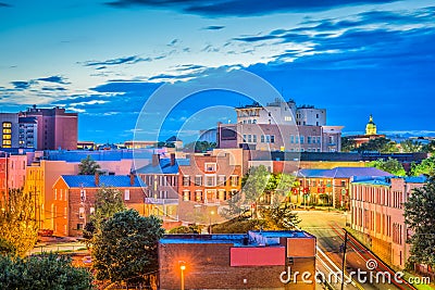 Athens, Georgia, USA Downtown Stock Photo