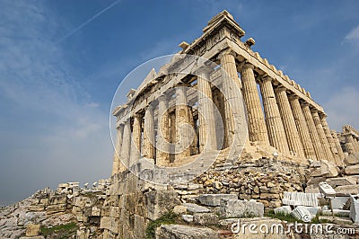 ATHENS/GREECE- The Parthenon Editorial Stock Photo