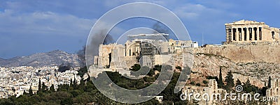 Athens Greece Riots Editorial Stock Photo