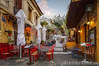 Athens, Greece. Editorial Stock Photo