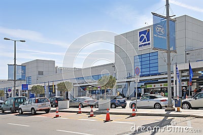 Athens International Airport Editorial Stock Photo