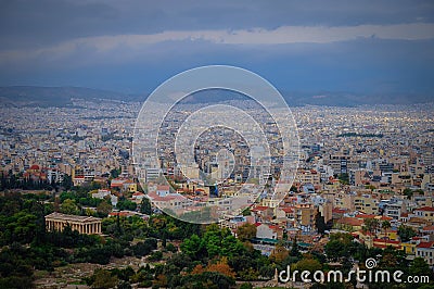 Athens Editorial Stock Photo