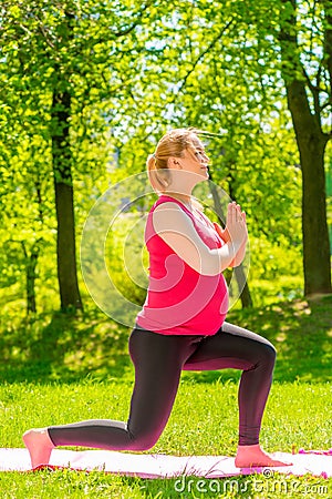 Athletic girl leads an active lifestyle Stock Photo