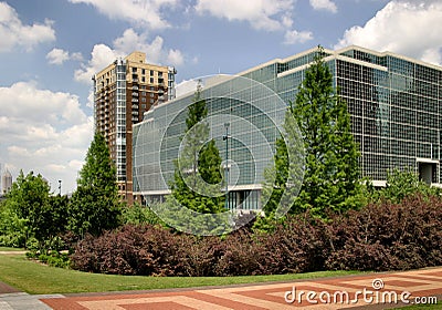 Atlanta Downtown Stock Photo