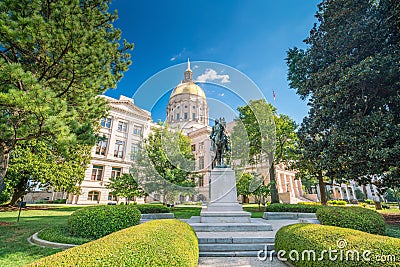 Atlanta Georgia State Capital Stock Photo