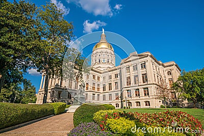 Atlanta Georgia State Capital Stock Photo