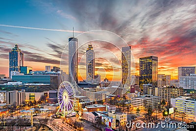 Atlanta, Georgia, USA Stock Photo