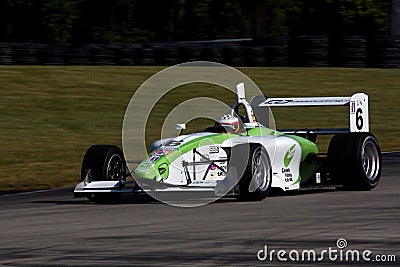 Atlantic Championship Autobahn Grand Prix Cooper Mazda Editorial Stock Photo