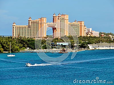 Atlantis Hotel Stock Photo