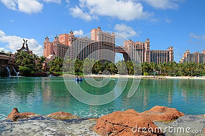 Atlantis Paradise Island, Bahamas Stock Photo