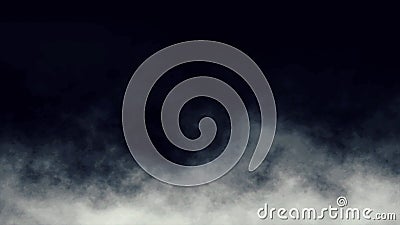 Atmospheric Smoke, Fog, cloud, smooth Movement, Modern abstract background animation 3d render Stock Photo