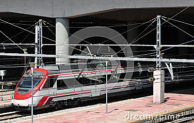 Atocha Train Station - Madrid Stock Photo