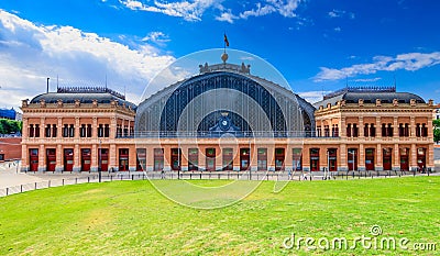 Atocha Train Station Stock Photo