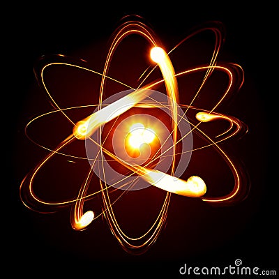 Atom Stock Photo