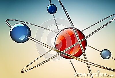 Atom Stock Photo