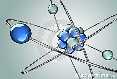 Atom Stock Photo