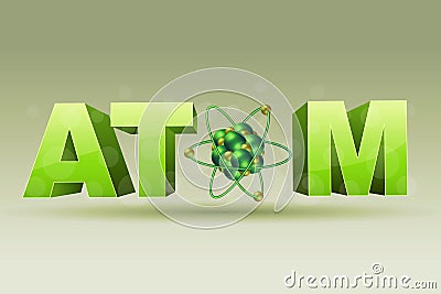 Atom icon Vector Illustration