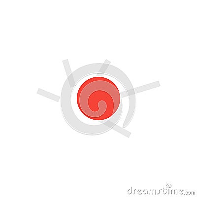 Atom Isolated Vector icon that can be easily modified or edited Vector Illustration