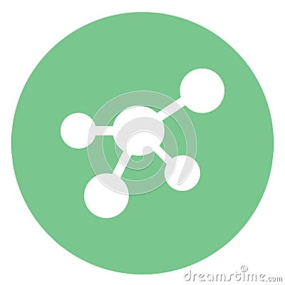 Atom Isolated Vector icon which can be easily modified or edit Vector Illustration