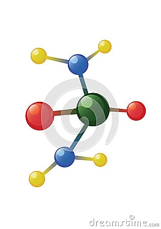 Atom model Vector Illustration