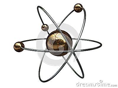 Atom symbol Cartoon Illustration