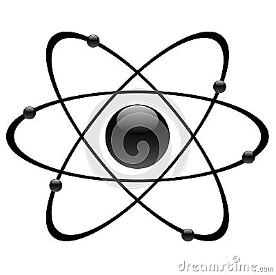 Atomic symbol Vector Illustration