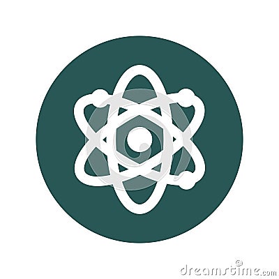Atomic Vector icon which can easily modify or edit Vector Illustration