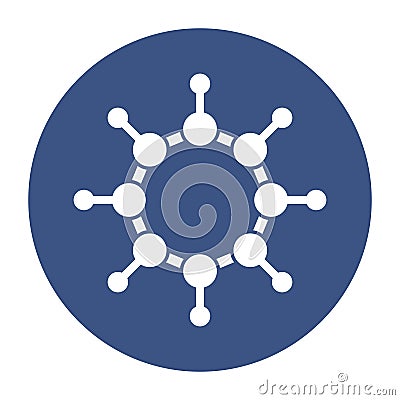 Atoms Isolated Vector icon that can be easily modified or edited Vector Illustration