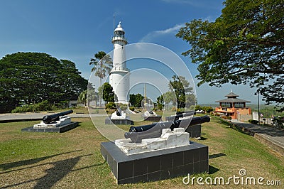 Kuala Selangor Lighthouse Editorial Stock Photo