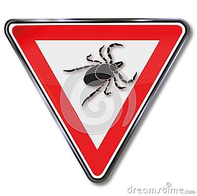 Attention ticks Vector Illustration