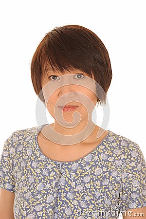 Attractive Asian woman Stock Photo
