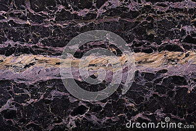 Attractive black marble background as part of your extraordinary design. High quality texture. Stock Photo