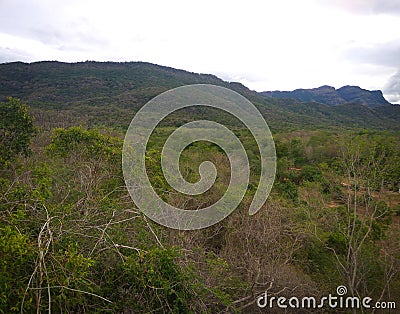 Beautiful Mountain srilanka Stock Photo
