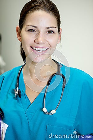 Attractive Nurse Stock Photo