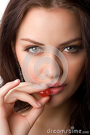 Attractive woman Stock Photo