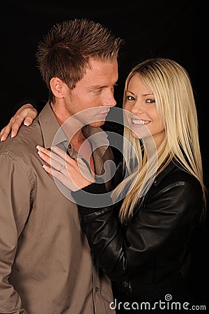 Attractive young couple Stock Photo