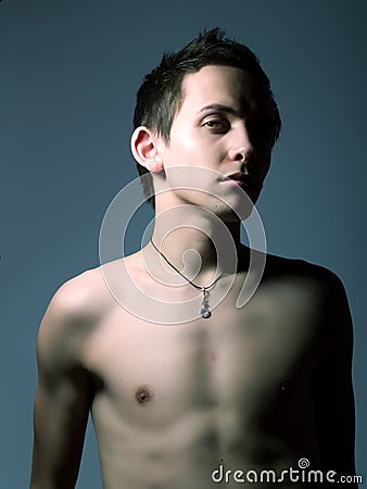 Attractive young man Stock Photo