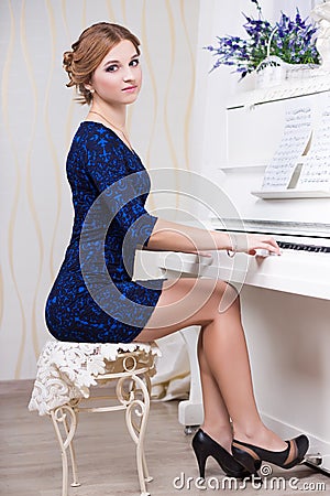 Attractive young woman Stock Photo