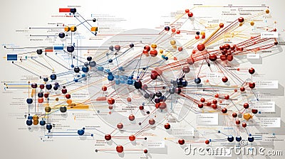 attributes data modeling Cartoon Illustration