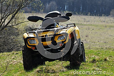 ATV quad bike Stock Photo