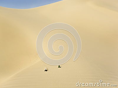 ATVs on Sand Mountain Nevada Stock Photo