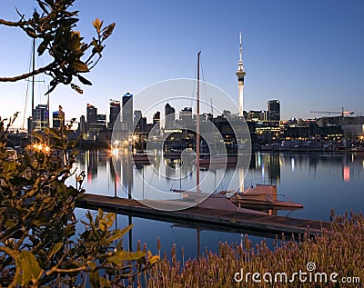 Auckland City Stock Photo