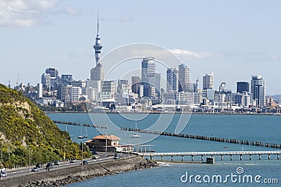 Auckland City CBD Stock Photo